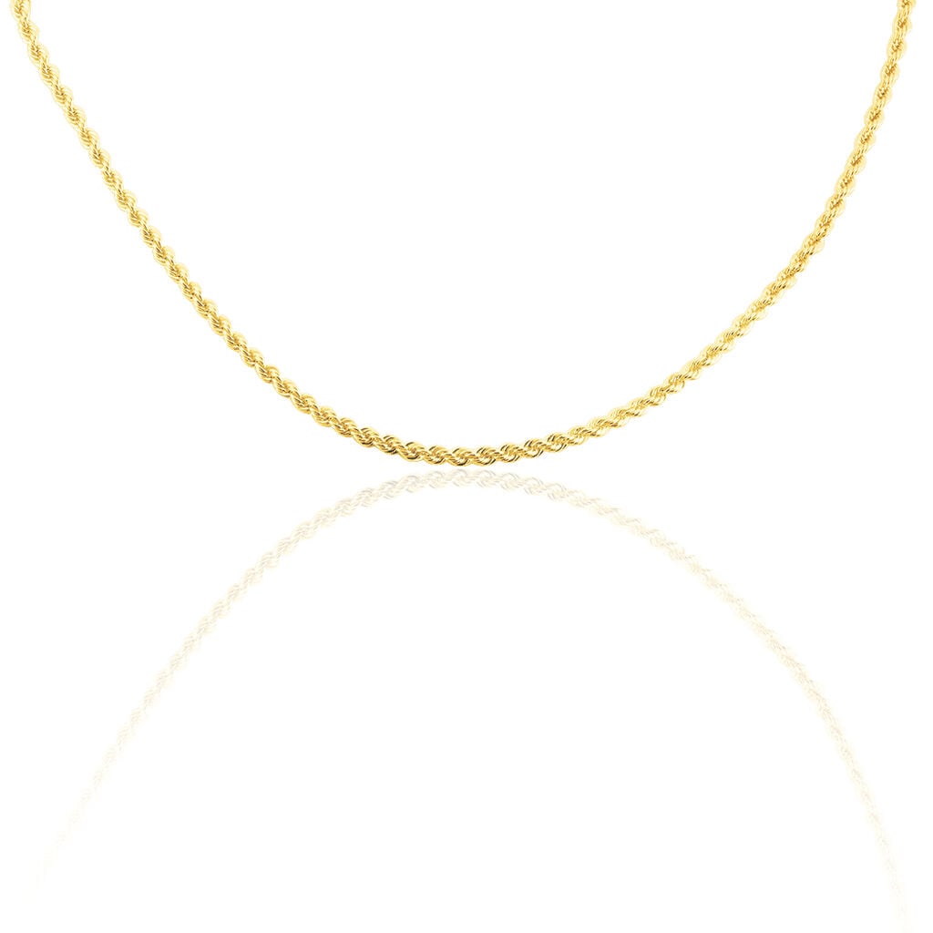 🦚 PAKKA Damen Kette Gold 585 (14 Karat), Kette ohne Stein