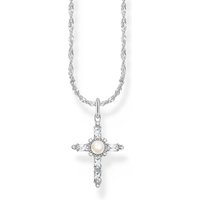 Thomas Sabo KE2296-167-14-L45V Silberne Kette mit Kreuz Anhänger Cross Romance Damen