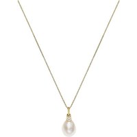 CHRIST Goldkette CHRIST Damen-Kette 375er Gelbgold Süßwasserperle gelb|goldfarben Unkategorisiert online kaufen CHRIST Goldkette CHRIST Damen-Kette 375er Gelbgold Süßwasserperle gelb|goldfarben Unkategorisiert online kaufen