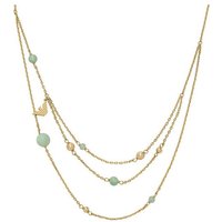 Emporio Armani Collier Emporio Armani Damen-Kette Metall Aventurin goldfarben Unkategorisiert online kaufen
