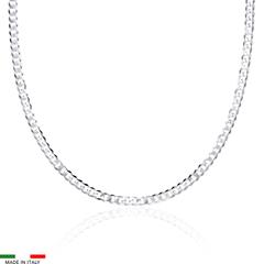 🦚 925 Silberkette: Panzerkette Silber 3mm Unkategorisiert online kaufen