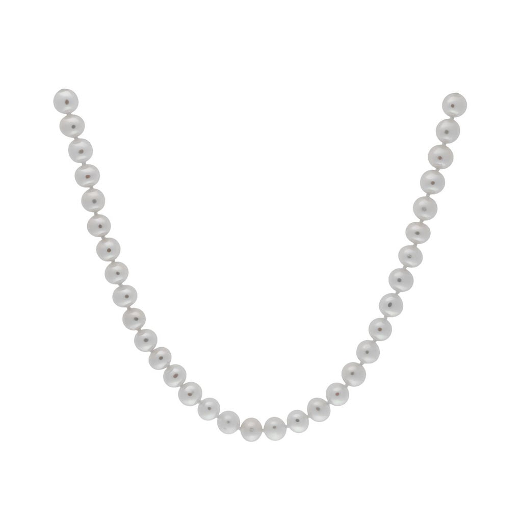 🦚 Damen Perlenkette Gold 585 Zuchtperlen 6-6,5mm Haga, Collier mit Stein Unkategorisiert online kaufen 🦚 Damen Perlenkette Gold 585 Zuchtperlen 6-6,5mm Haga, Collier mit Stein Unkategorisiert online kaufen