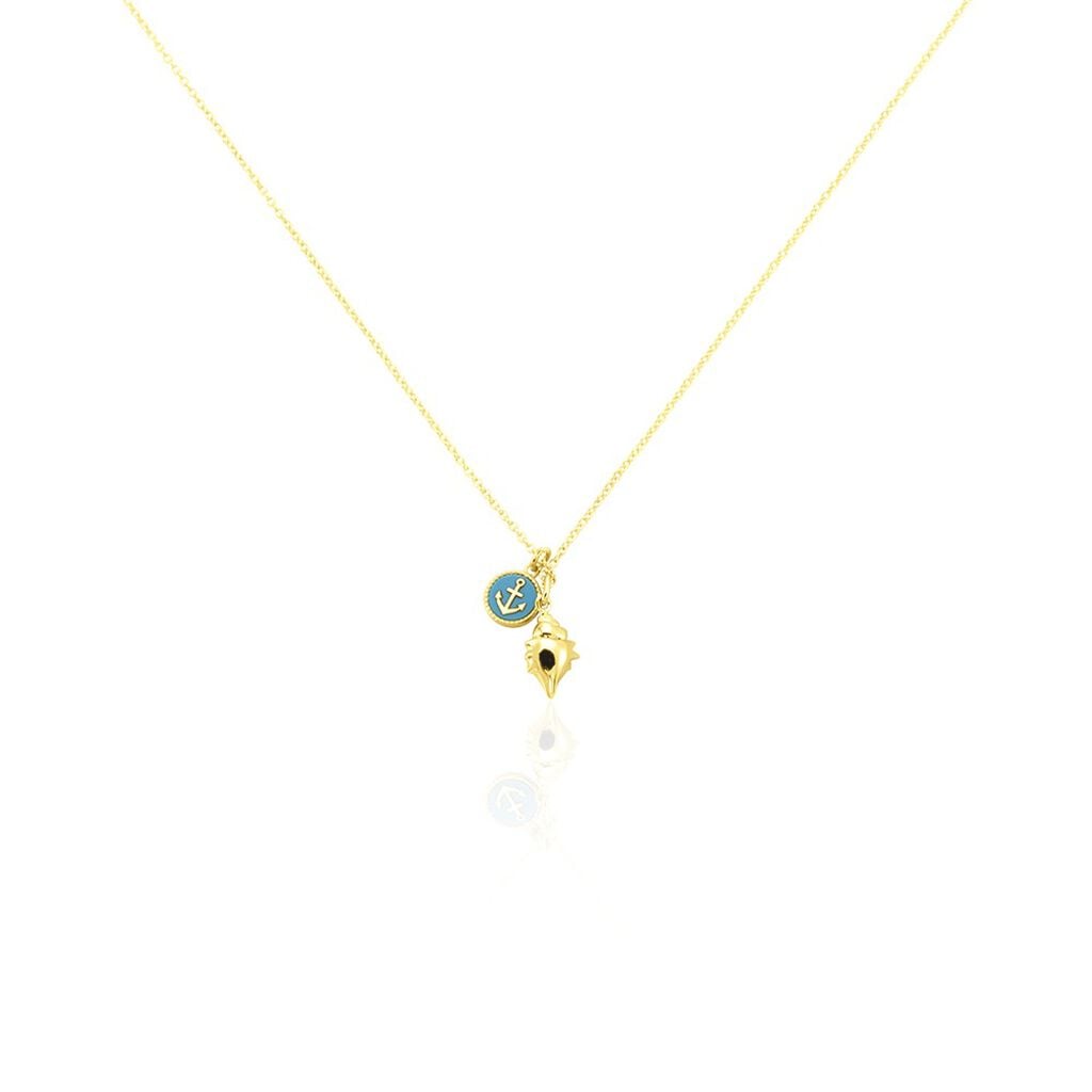 🦚 IVETA Damen Collier Silber vergoldet 925 Türkis Türkis Muschel, Collier mit Stein Unkategorisiert online kaufen 🦚 IVETA Damen Collier Silber vergoldet 925 Türkis Türkis Muschel, Collier mit Stein Unkategorisiert online kaufen