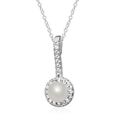 🦚 Kette für Damen aus 925er Silber mit Muschelperle Unkategorisiert online kaufen