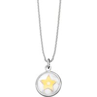 Herzengel Kinder Halskette mit runden Stern Anhänger 40cm Silber HEN-GLAS-03SHI Unkategorisiert online kaufen
