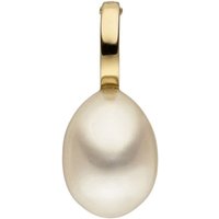 JOBO Kettenanhänger Anhänger mit Perle, 585 Gold gelb|goldfarben Unkategorisiert online kaufen