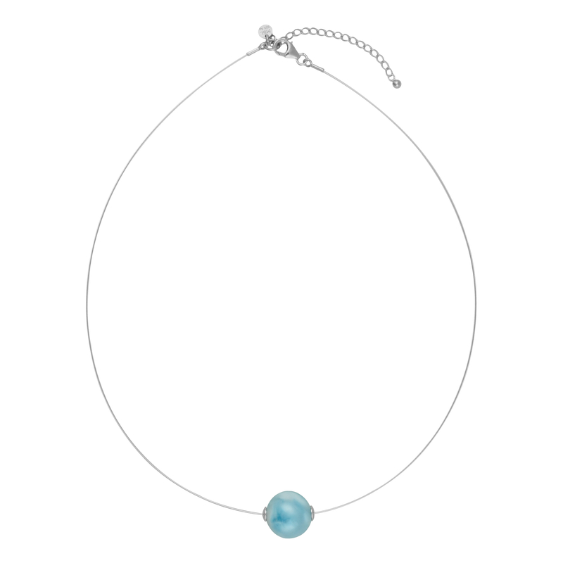 Larimar-Silberhalskette Unkategorisiert online kaufen