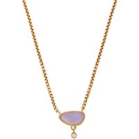 Skagen Edelstahlkette Skagen Damen-Kette Edelstahl Glasstein goldfarben|lila Unkategorisiert online kaufen Skagen Edelstahlkette Skagen Damen-Kette Edelstahl Glasstein goldfarben|lila Unkategorisiert online kaufen