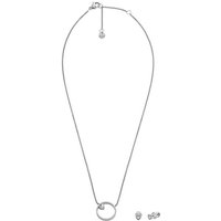 Skagen Ohrring und Ketten Set KARIANA GIFT SET HERZ, SKJB1016SET (3-tlg., 3-tlg. Set), mit Glassteinen silberfarben Unkategorisiert online kaufen