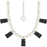 THOMAS SABO Kette mit Anhänger THOMAS SABO x HARIBO Schmuck: Perlenkette mit Goldbären, mit Kristallglas, Zirkonia (synth) - mit Süßwasserzuchtperle schwarz|silberfarben Unkategorisiert online kaufen THOMAS SABO Kette mit Anhänger THOMAS SABO x HARIBO Schmuck: Perlenkette mit Goldbären, mit Kristallglas, Zirkonia (synth) - mit Süßwasserzuchtperle schwarz|silberfarben Unkategorisiert online kaufen