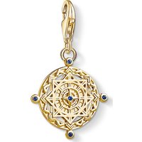 THOMAS SABO Kettenanhänger Thomas Sabo Unisex-Charm 925er Silber 1 Spinell goldfarben Unkategorisiert online kaufen