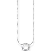 THOMAS SABO Silberkette Thomas Sabo Damen-Kette 925er Silber Zirkonia silberfarben Unkategorisiert online kaufen
