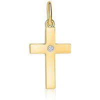 Unique Kettenanhänger Diamantanhänger 585er Gold DP0233 Unkategorisiert online kaufen