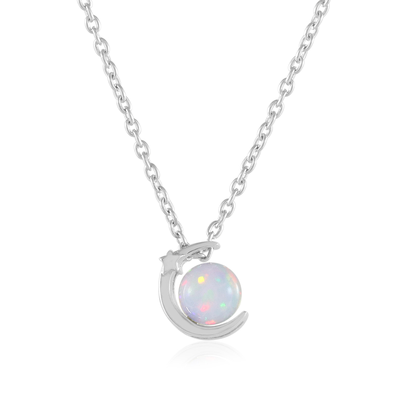 Welo-Opal-Silberhalskette (de Melo Essence) Unkategorisiert online kaufen Welo-Opal-Silberhalskette (de Melo Essence) Unkategorisiert online kaufen