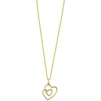 XENOX Damen-Kette mit Anhänger Herz vergoldet XS3601G Unkategorisiert online kaufen
