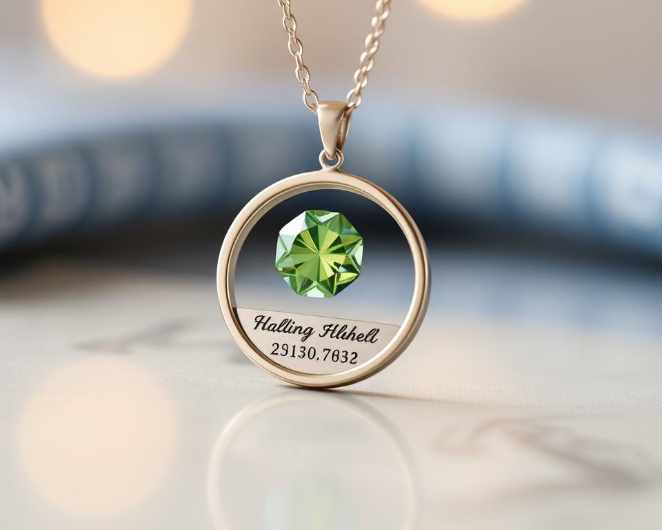 personalisiertes Schmuckstück personalisiertes Schmuckstück