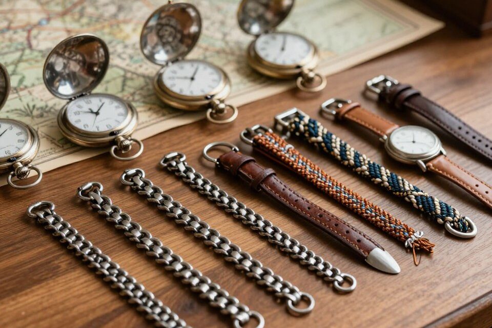 Gängige Arten von Uhrenketten: Ihr Überblick