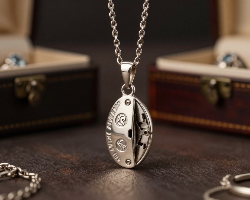 Ketten und Anhänger mit versteckten Funktionen