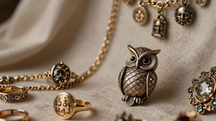 Wenn Schmuck Geheimnisse trägt: Die verborgene Sprache von Ringen, Broschen & Ketten