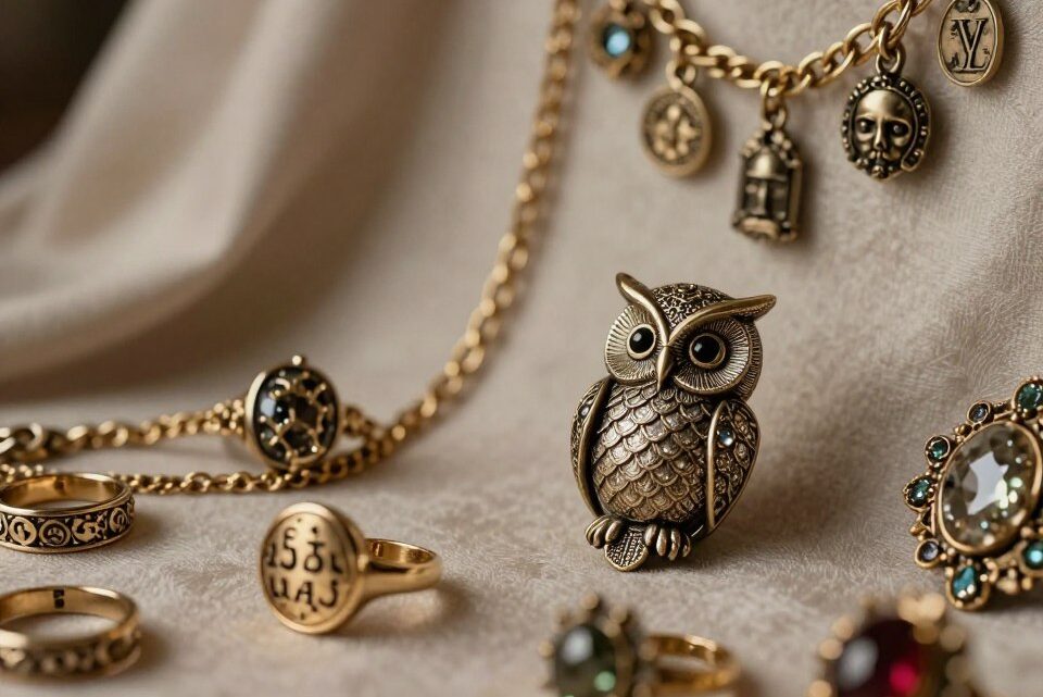 Wenn Schmuck Geheimnisse trägt: Die verborgene Sprache von Ringen, Broschen & Ketten